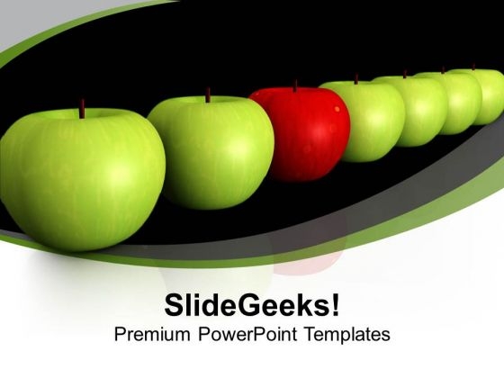 Be Diffrent From Others In Crowd PowerPoint Templates Ppt Backgrounds For Slides 0613 Be Diffrent From Others In Crowd PowerPoint Templates Ppt Backgrounds For Slides 0613