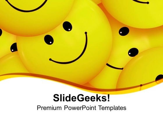 Be Same Like Smilies PowerPoint Templates Ppt Backgrounds For Slides 0613