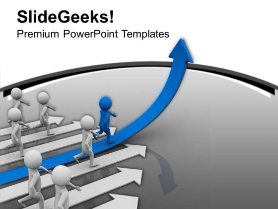 Be The First Person To Reach Towards Success PowerPoint Templates Ppt Backgrounds For Slides 0613 Be The First Person To Reach Towards Success PowerPoint Templates Ppt Backgrounds For Slides 0613
