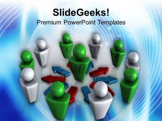 Be The Leader And Lead The Group PowerPoint Templates Ppt Backgrounds For Slides 0513