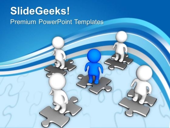 Be The Leader Of Team PowerPoint Templates Ppt Backgrounds For Slides 0613