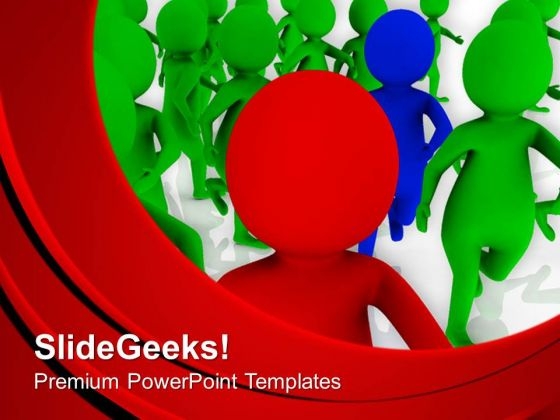 Be The Runner And Win Business Race PowerPoint Templates Ppt Backgrounds For Slides 0513 Be The Runner And Win Business Race PowerPoint Templates Ppt Backgrounds For Slides 0513