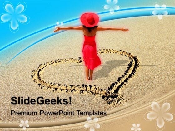 Beach Background Beauty PowerPoint Templates And PowerPoint Themes 0512 Beach Background Beauty PowerPoint Templates And PowerPoint Themes 0512