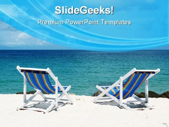 Beach Deck Chairs Vacation PowerPoint Templates And PowerPoint Backgrounds 0511 Beach Deck Chairs Vacation PowerPoint Templates And PowerPoint Backgrounds 0511