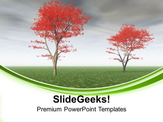 Beautiful Autumn Theme With White Background PowerPoint Templates Ppt Backgrounds For Slides 0413 Beautiful Autumn Theme With White Background PowerPoint Templates Ppt Backgrounds For Slides 0413