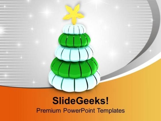 Beautiful Pine Tree For Christmas PowerPoint Templates Ppt Backgrounds For Slides 0513 Beautiful Pine Tree For Christmas PowerPoint Templates Ppt Backgrounds For Slides 0513