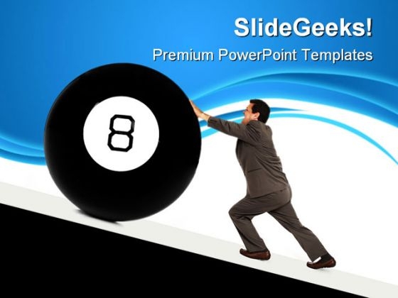 Behind The Ball Business PowerPoint Themes And PowerPoint Slides 0511