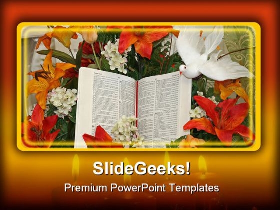Bible And Dove Religion PowerPoint Themes And PowerPoint Slides 0411 Bible And Dove Religion PowerPoint Themes And PowerPoint Slides 0411