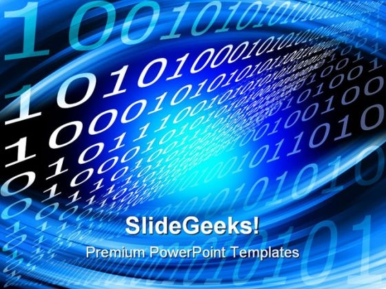 binary powerpoint template