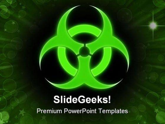 Biohazard Symbol PowerPoint Themes And PowerPoint Slides 0511 Biohazard Symbol PowerPoint Themes And PowerPoint Slides 0511