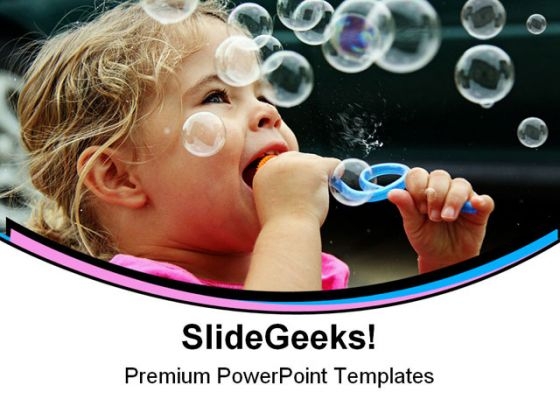 Blowing Bubbles Children PowerPoint Themes And PowerPoint Slides 0411 Blowing Bubbles Children PowerPoint Themes And PowerPoint Slides 0411
