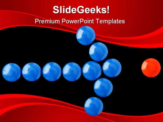 Blue Arrow With Red Point Shapes PowerPoint Templates And PowerPoint Backgrounds 0111 Blue Arrow With Red Point Shapes PowerPoint Templates And PowerPoint Backgrounds 0111