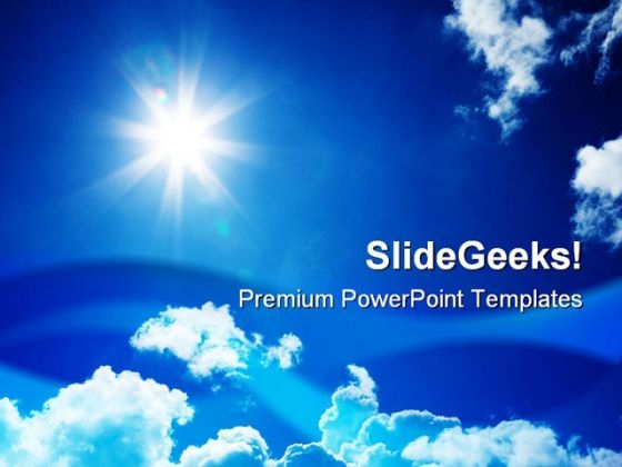 Blue Sky Powerpoint Templates Slides And Graphics