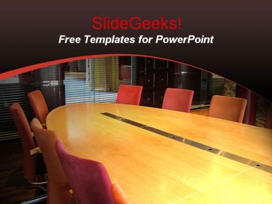 Business Meeting Board Room PowerPoint Template