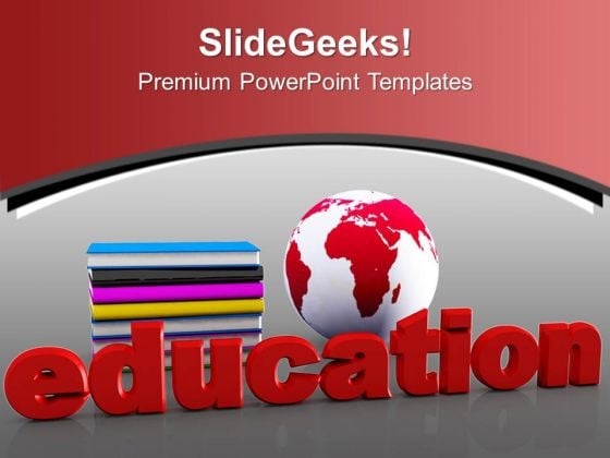 Book And Mini Globe With Education PowerPoint Templates Ppt Backgrounds For Slides 0313 Book And Mini Globe With Education PowerPoint Templates Ppt Backgrounds For Slides 0313