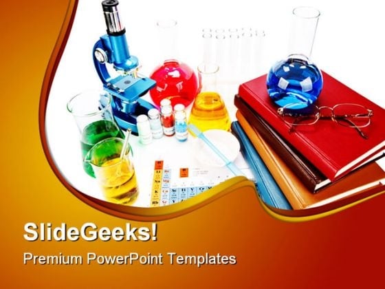 Books And Flasks Science PowerPoint Backgrounds And Templates 1210 Books And Flasks Science PowerPoint Backgrounds And Templates 1210