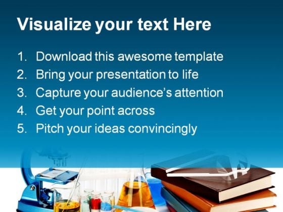 books flasks science powerpoint template 0810 - powerpoint themes books flasks science powerpoint template 0810 - powerpoint themes, Presentation templates