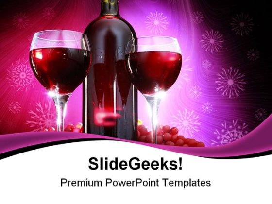 Bottle Of Red Wine Food PowerPoint Templates And PowerPoint Backgrounds 0311 Bottle Of Red Wine Food PowerPoint Templates And PowerPoint Backgrounds 0311