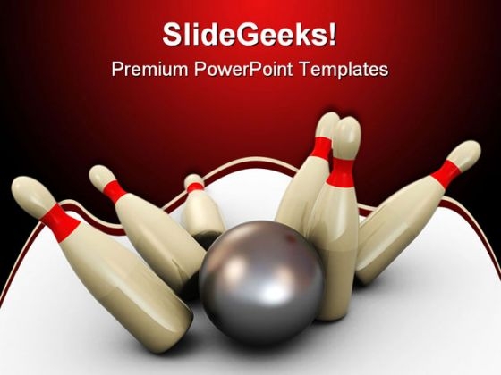 Bowling Sports PowerPoint Templates And PowerPoint Backgrounds 0511 Bowling Sports PowerPoint Templates And PowerPoint Backgrounds 0511