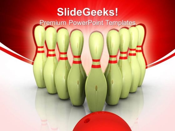 Bowling Success Targets PowerPoint Templates And PowerPoint Themes 0712 Bowling Success Targets PowerPoint Templates And PowerPoint Themes 0712