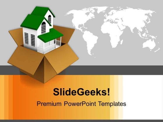 Box And A House Real Estate PowerPoint Templates Ppt Backgrounds For Slides 1212 Box And A House Real Estate PowerPoint Templates Ppt Backgrounds For Slides 1212