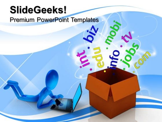 Box With Domains Networking Internet PowerPoint Templates And PowerPoint Themes 0712 Box With Domains Networking Internet PowerPoint Templates And PowerPoint Themes 0712