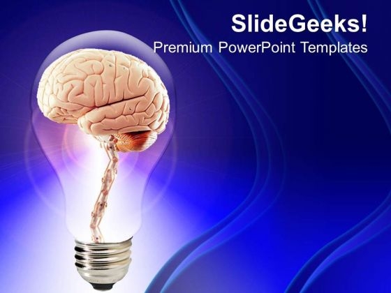 Brain Inside Bulb Creative PowerPoint Templates Ppt Backgrounds For Slides 0313 Brain Inside Bulb Creative PowerPoint Templates Ppt Backgrounds For Slides 0313
