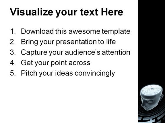 Brain People PowerPoint Template 0910 impactful compatible