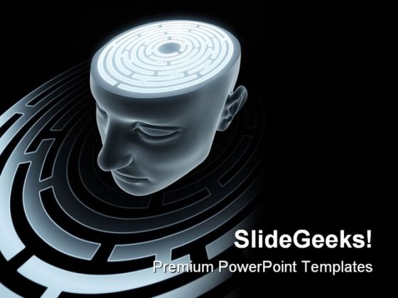 Brain People PowerPoint Template 0910 Brain People PowerPoint Template 0910