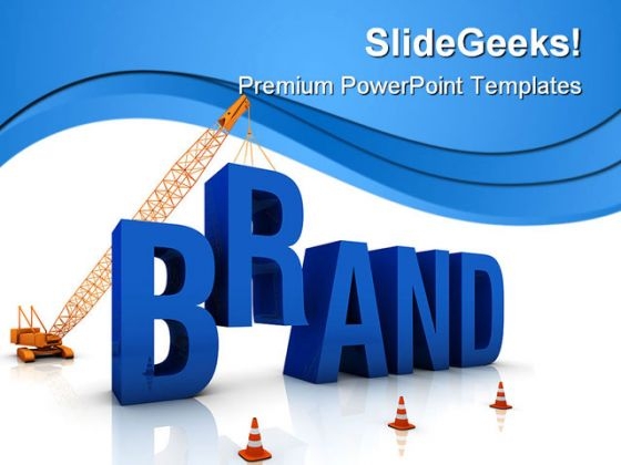 Brand Construction PowerPoint Templates And PowerPoint Backgrounds 0611