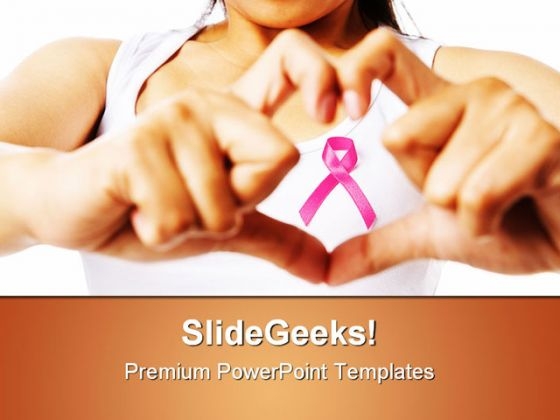 Breast Cancer Ribbon Medical PowerPoint Themes And PowerPoint Slides 0411 Breast Cancer Ribbon Medical PowerPoint Themes And PowerPoint Slides 0411
