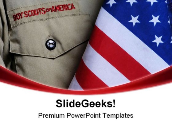 Bsa Uniform Americana PowerPoint Templates And PowerPoint Backgrounds 0111 Bsa Uniform Americana PowerPoint Templates And PowerPoint Backgrounds 0111