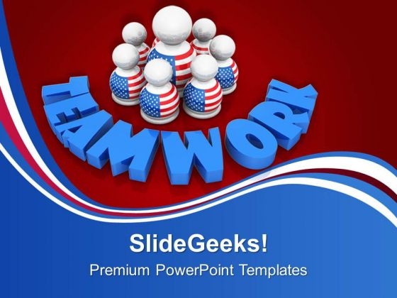 Build American Strength And Teamwork PowerPoint Templates Ppt Backgrounds For Slides 0813 Build American Strength And Teamwork PowerPoint Templates Ppt Backgrounds For Slides 0813