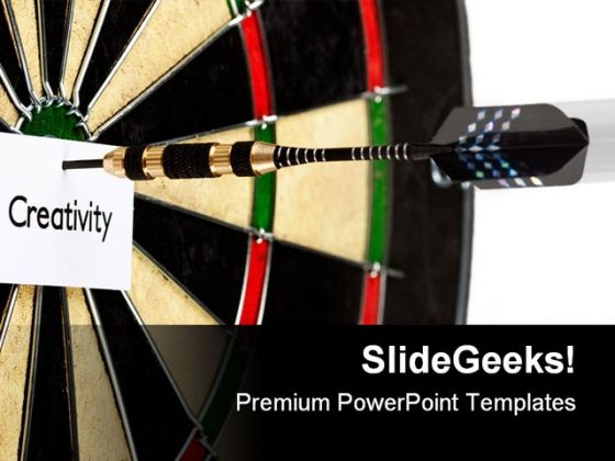 Bulls Eye Creativity Game PowerPoint Templates And PowerPoint Backgrounds 0511 Bulls Eye Creativity Game PowerPoint Templates And PowerPoint Backgrounds 0511