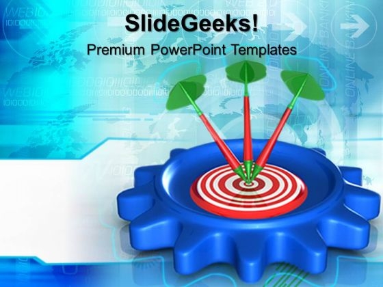 Bulls Eye Darts On Targets PowerPoint Templates And PowerPoint Themes 0612 Bulls Eye Darts On Targets PowerPoint Templates And PowerPoint Themes 0612