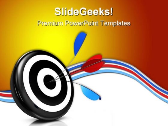 Bulls Eye Target Business PowerPoint Templates And PowerPoint Backgrounds 0511 Bulls Eye Target Business PowerPoint Templates And PowerPoint Backgrounds 0511