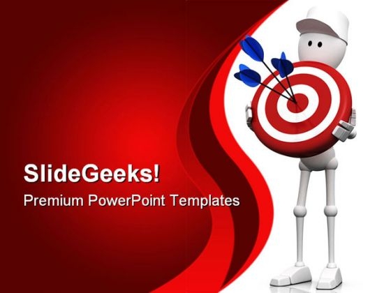 Bulls Eye Target Business PowerPoint Templates And PowerPoint Backgrounds 0611 Bulls Eye Target Business PowerPoint Templates And PowerPoint Backgrounds 0611