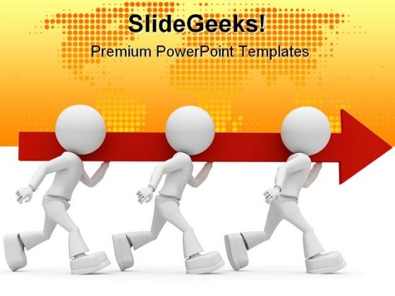 Business Arrow01 People PowerPoint Template 1010 Business Arrow01 People PowerPoint Template 1010