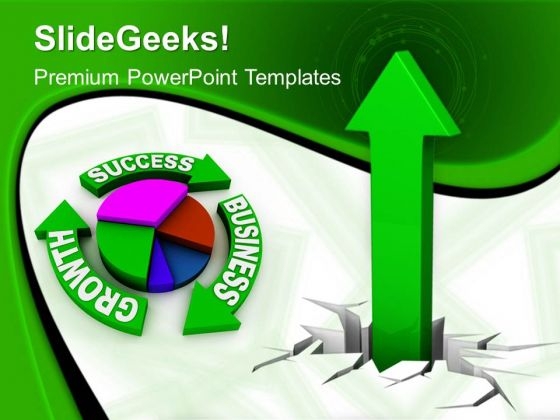 Business Arrow Growth Concept PowerPoint Templates And PowerPoint Themes 1012 Business Arrow Growth Concept PowerPoint Templates And PowerPoint Themes 1012