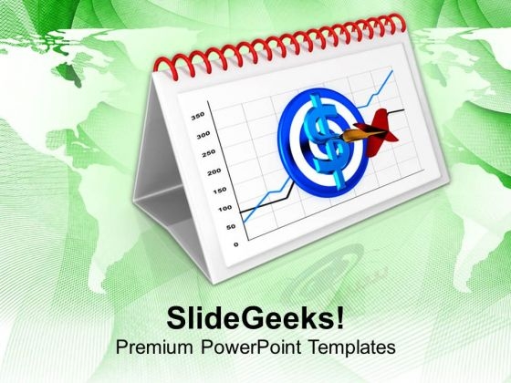 Business Chart And Dollar Target PowerPoint Templates Ppt Backgrounds For Slides 0413 Business Chart And Dollar Target PowerPoint Templates Ppt Backgrounds For Slides 0413