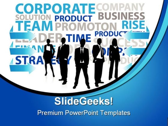 Business Concept People PowerPoint Template 0910 Business Concept People PowerPoint Template 0910