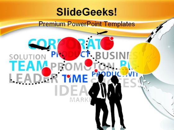 Business Concept Teamwork PowerPoint Template 1110
