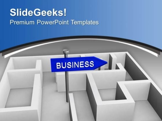Business Concept With Labyrinth PowerPoint Templates Ppt Backgrounds For Slides 0213 Business Concept With Labyrinth PowerPoint Templates Ppt Backgrounds For Slides 0213