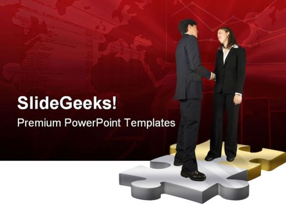Business Couple Handshake PowerPoint Themes And PowerPoint Slides 0511 Business Couple Handshake PowerPoint Themes And PowerPoint Slides 0511