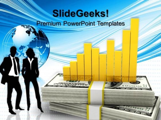 Business Diagram And Dollars Finance PowerPoint Templates And PowerPoint Themes 0712