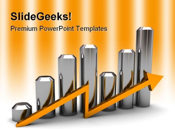 Business Graph Arrow Success PowerPoint Templates And PowerPoint Backgrounds 1011 Business Graph Arrow Success PowerPoint Templates And PowerPoint Backgrounds 1011