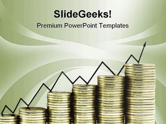 business graph money powerpoint templates and powerpoint backgrounds