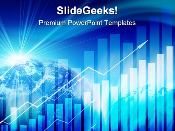 Business Graph PowerPoint Template 0910