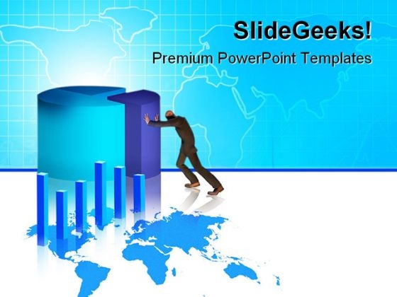 Business Growth Chart Finance PowerPoint Themes And PowerPoint Slides 0511