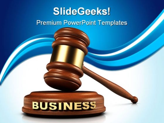 Business Law PowerPoint Templates And PowerPoint Backgrounds 0811